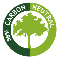 96% Carbon Neutral